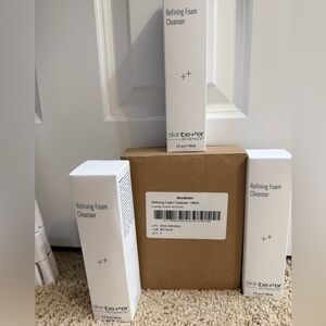NIB 3 Piece BUNDLE Skinbetter Science Refining Foam Cleanser $144 retail
